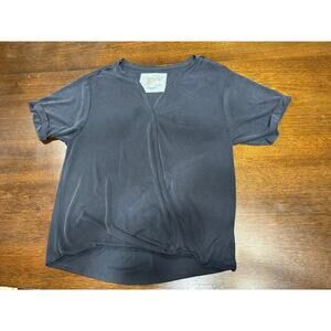 Anthropologie Lounge Wear Top Women XS Oversized Boxy Comfy Stretchy Loose Cozy